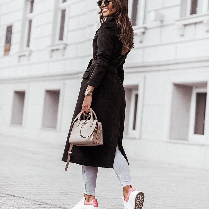 Helene Casual Streetstyle Long Coat