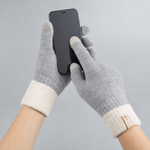 Colby Knit Touchscreen Gloves used on a smartphone screen