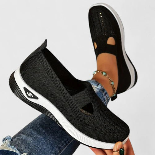 Regine Slip-On Breathable Mesh Walking Sneakers