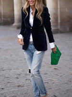 Sabina Classic One-Button Blazer