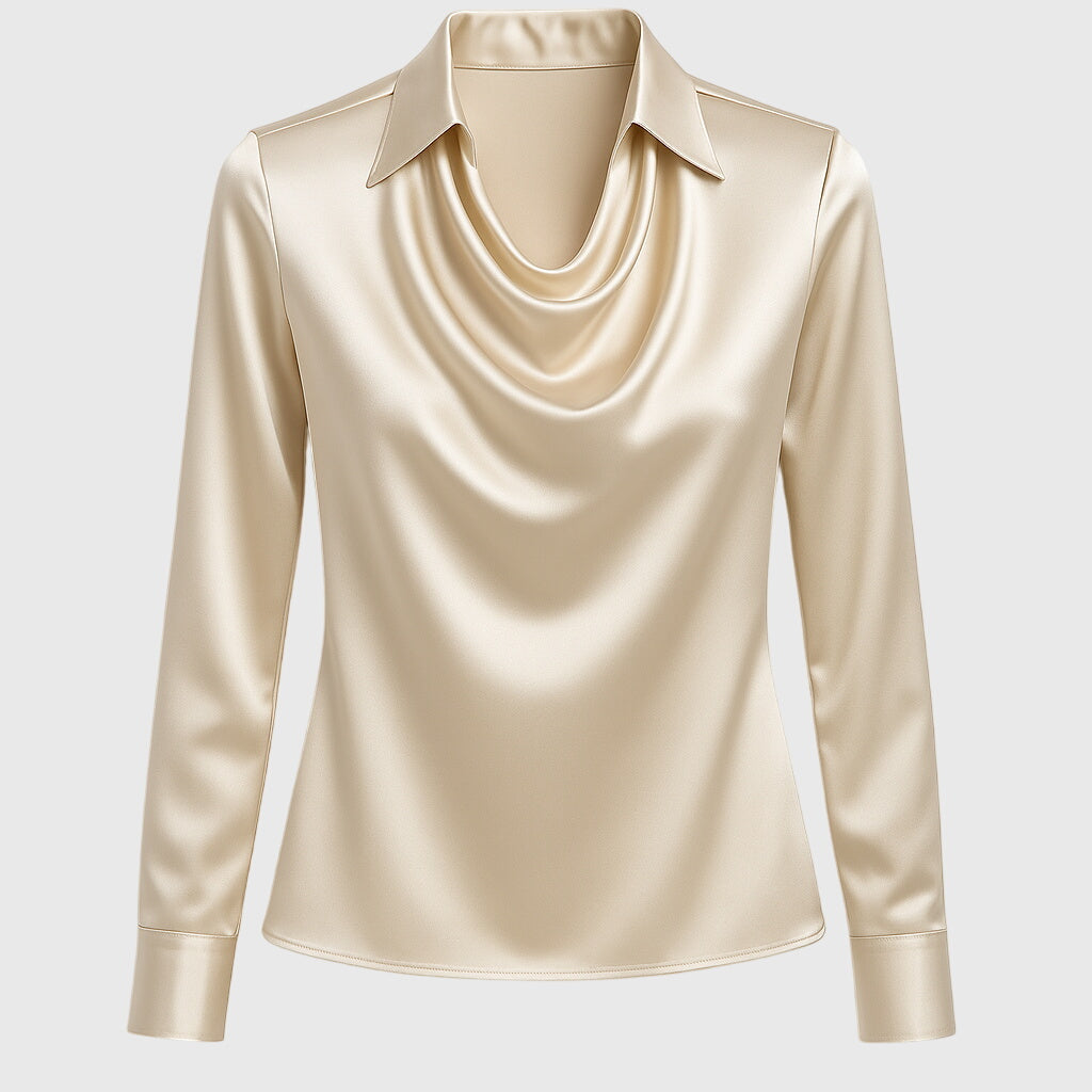 Emma Cowl Neck Long Sleeve Top