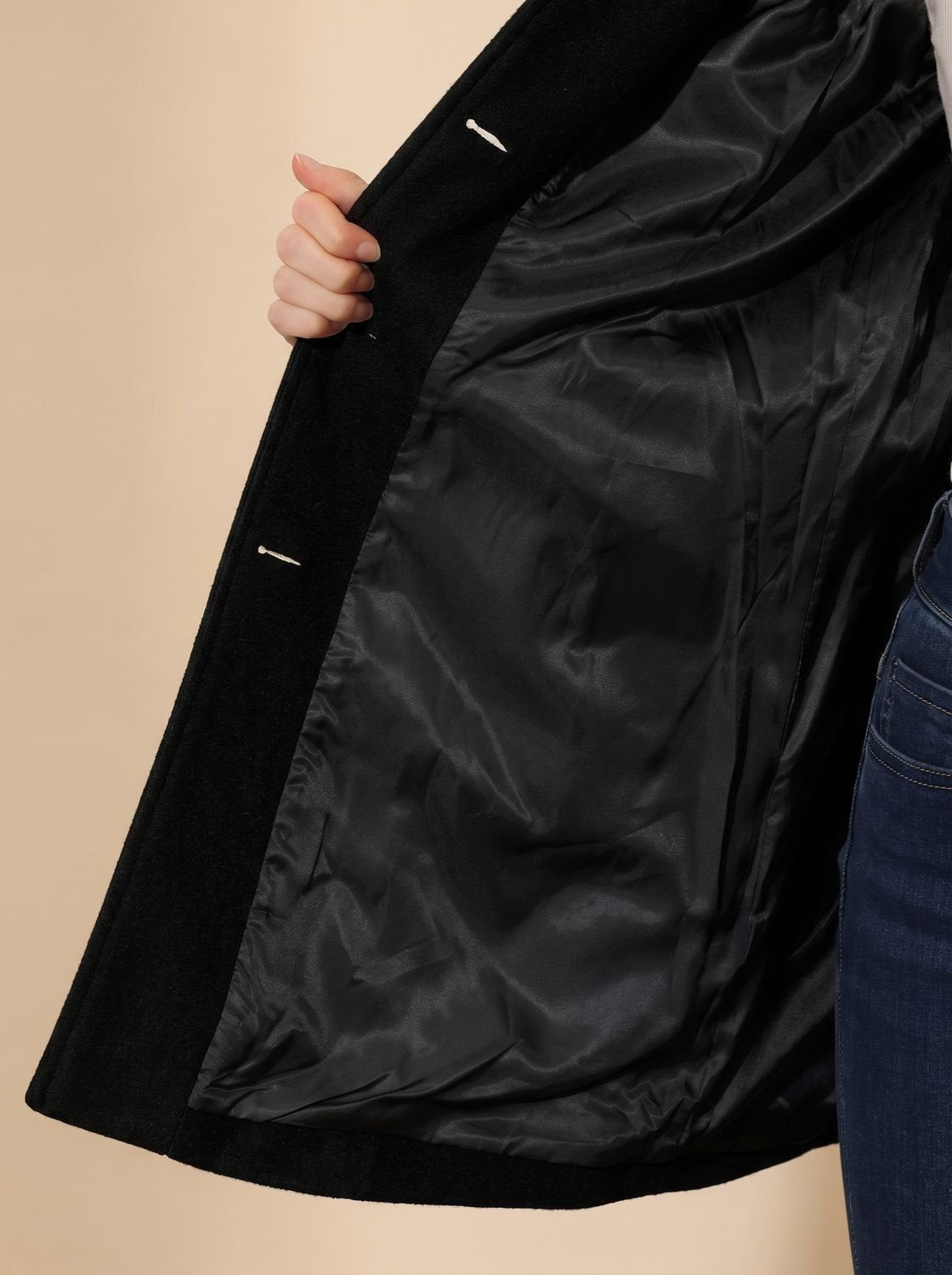 Marie A-Line Button Winter Coat