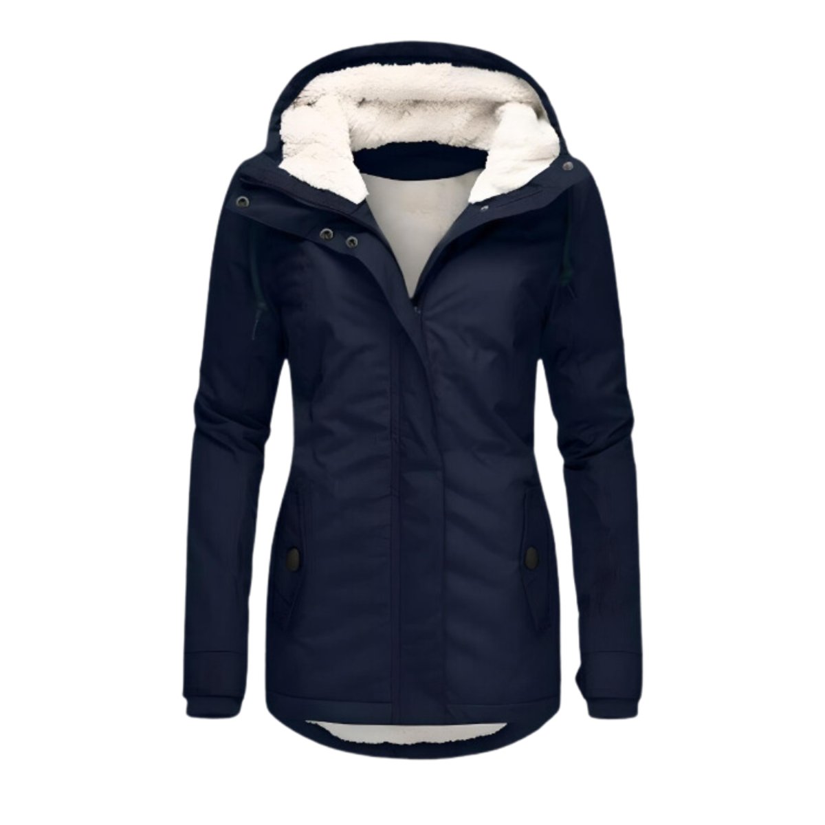 Annika Sherpa-Lined Hooded All-Weather Parka