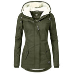 Annika Sherpa-Lined Hooded All-Weather Parka