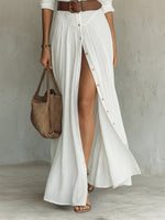 Marie Boho Belted Shirt Maxi Dress