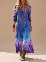 Nora Tie-Dye Flowy Maxi Dress