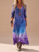 Nora Tie-Dye Flowy Maxi Dress