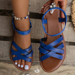 Marlene Boho Gladiator Crossover Sandals