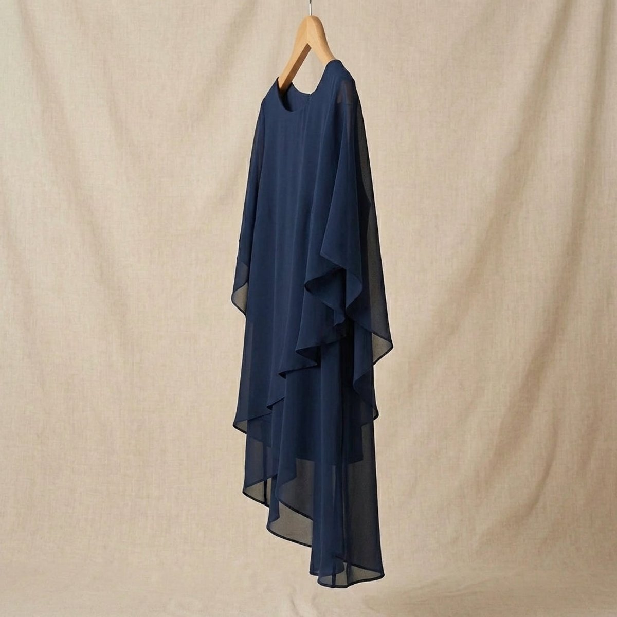 Annika Chiffon Layered Top and Trouser Set