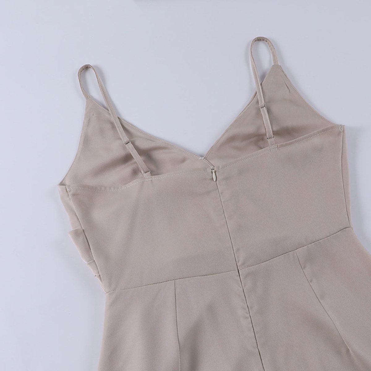 Marlene V-Neck Slit Maxi Cocktail Dress