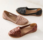 Elisabeth Woven Closed-Toe Slip-On Flats