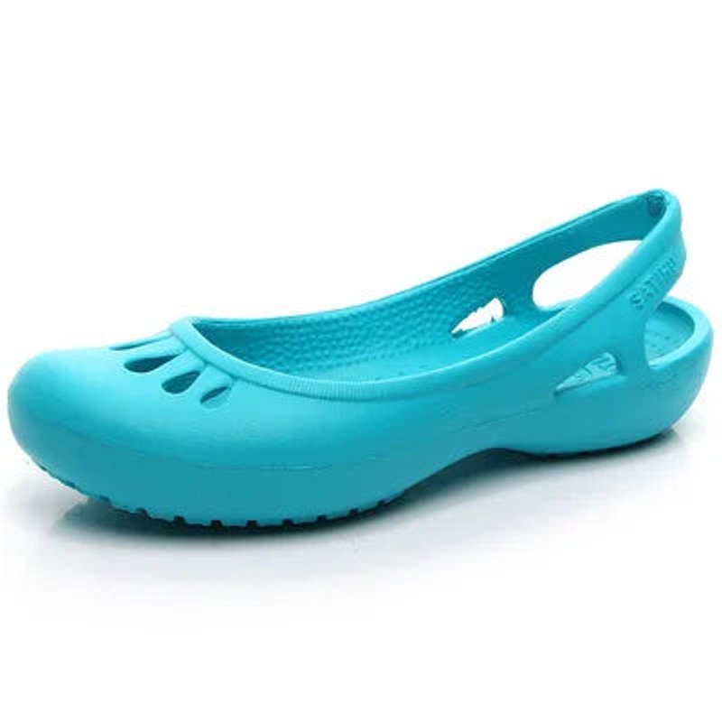 Elisabeth Lightweight Jelly Cut-Out Slingback Flats