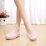 Elisabeth Lightweight Jelly Cut-Out Slingback Flats