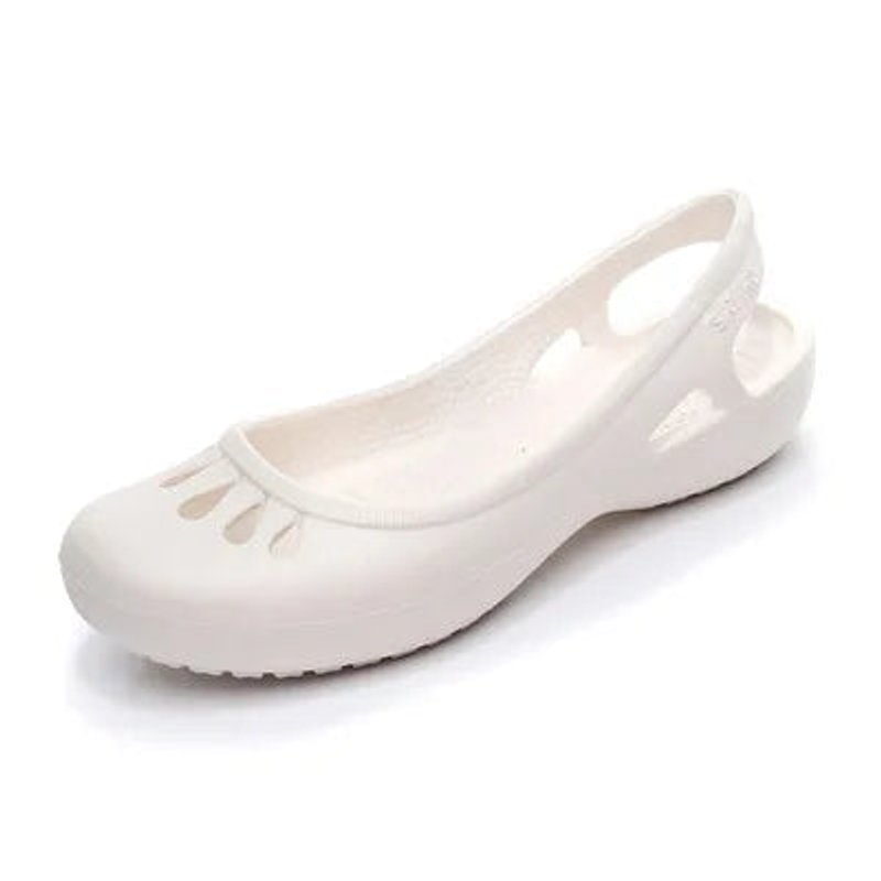 Elisabeth Lightweight Jelly Cut-Out Slingback Flats