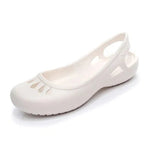Elisabeth Lightweight Jelly Cut-Out Slingback Flats