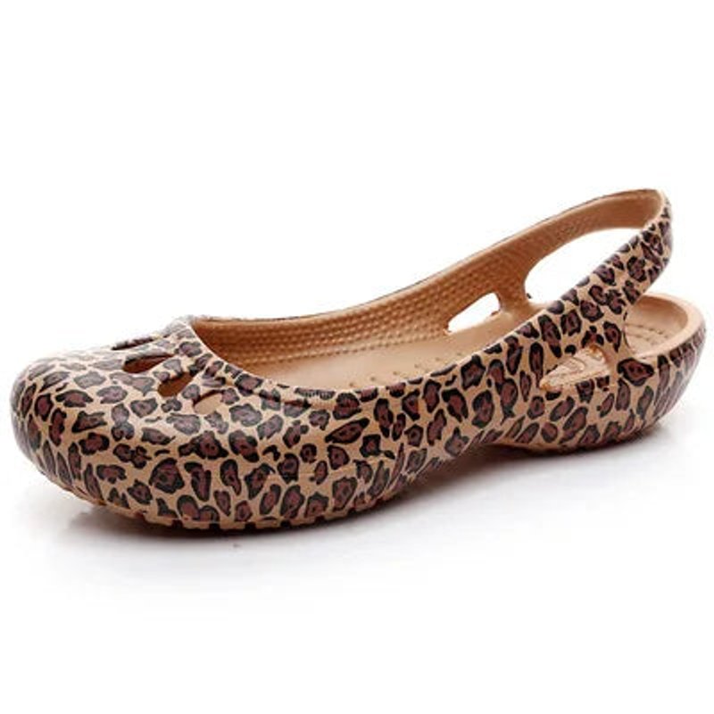 Elisabeth Lightweight Jelly Cut-Out Slingback Flats