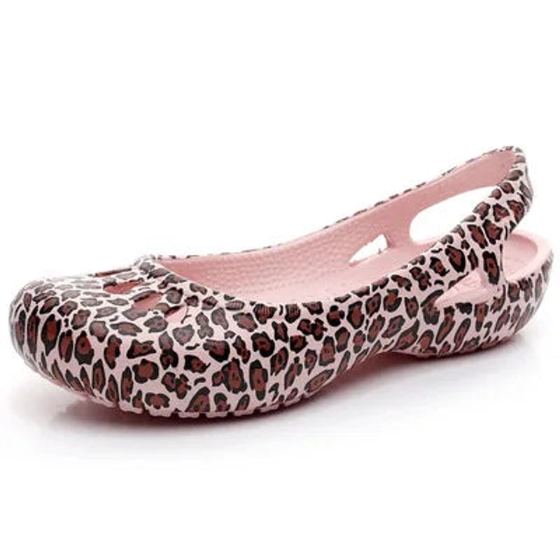 Elisabeth Lightweight Jelly Cut-Out Slingback Flats