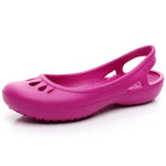 Elisabeth Lightweight Jelly Cut-Out Slingback Flats