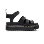 Hannah Platform Strappy Sandals with Buckle Closure