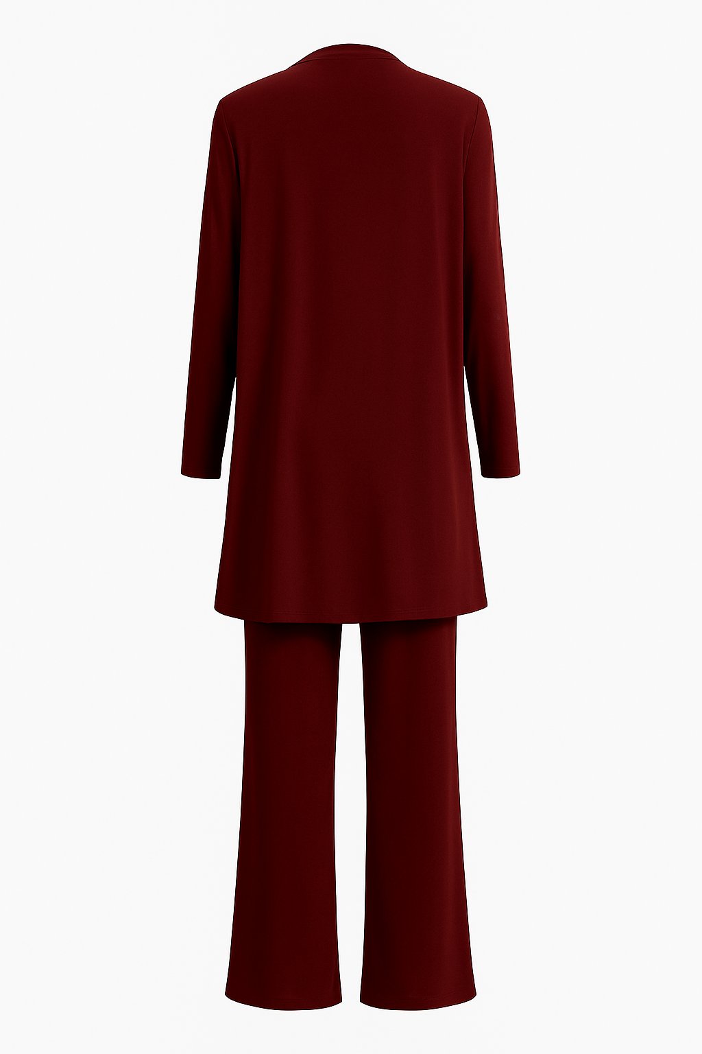 Marlene Three-Piece Longline Cardigan Set