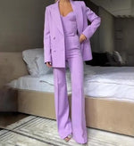 Marlene Three-Piece Mint Blazer Set