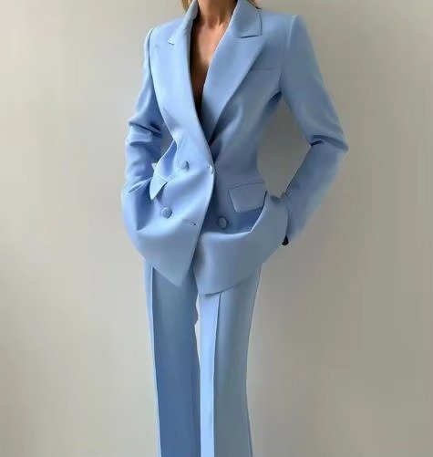 Marlene Three-Piece Mint Blazer Set