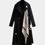 Mia Elegant Belted Midi Trench Coat