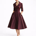 Leonie A-Line Midi Wedding Guest Dress
