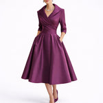 Leonie A-Line Midi Wedding Guest Dress