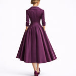 Leonie A-Line Midi Wedding Guest Dress