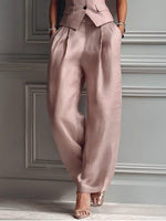 Frieda Wide-Leg Vest and Trouser Set