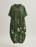 Hannah Relaxed Linen Midi Dress