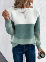 Frieda Color-Block Relaxed-Fit Sweater