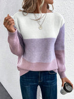 Frieda Color-Block Relaxed-Fit Sweater