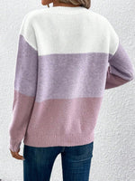 Frieda Color-Block Relaxed-Fit Sweater