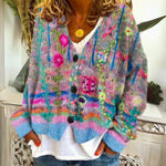 Elisabeth Floral Embroidered Boho Cardigan