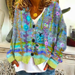Elisabeth Floral Embroidered Boho Cardigan