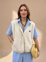 Clara Sleeveless Fleece Vest