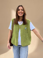 Clara Sleeveless Fleece Vest