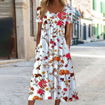 Leonie Floral Midi Summer Dress