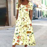 Leonie Floral Midi Summer Dress