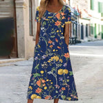 Leonie Floral Midi Summer Dress