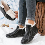 Frieda Lined Winter Ankle Boots with Side Zip