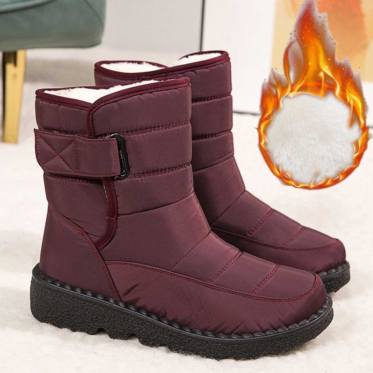 Marie Lined Waterproof Knee-High Winter Boots