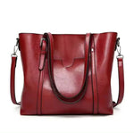Katharina Roomy Faux Leather Shoulder Tote