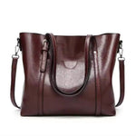 Katharina Roomy Faux Leather Shoulder Tote