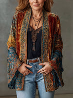 Clara Boho Kimono Quilted Jacket