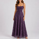 Marlene Floral Corset Maxi Dress