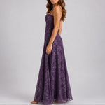 Marlene Floral Corset Maxi Dress