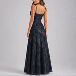 Marlene Floral Corset Maxi Dress